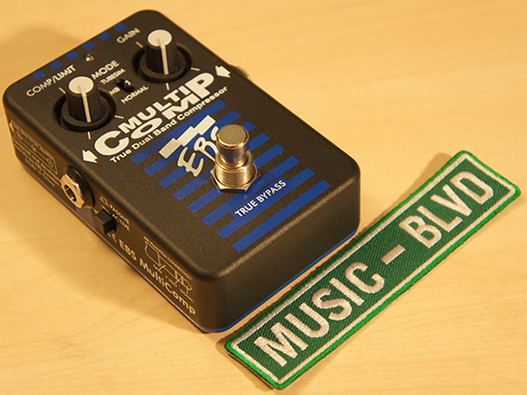 ベース MULTI COMP True Dual Band Compressor EBS MultiComp Blue Label Bass Effects Pedal True Dual Band