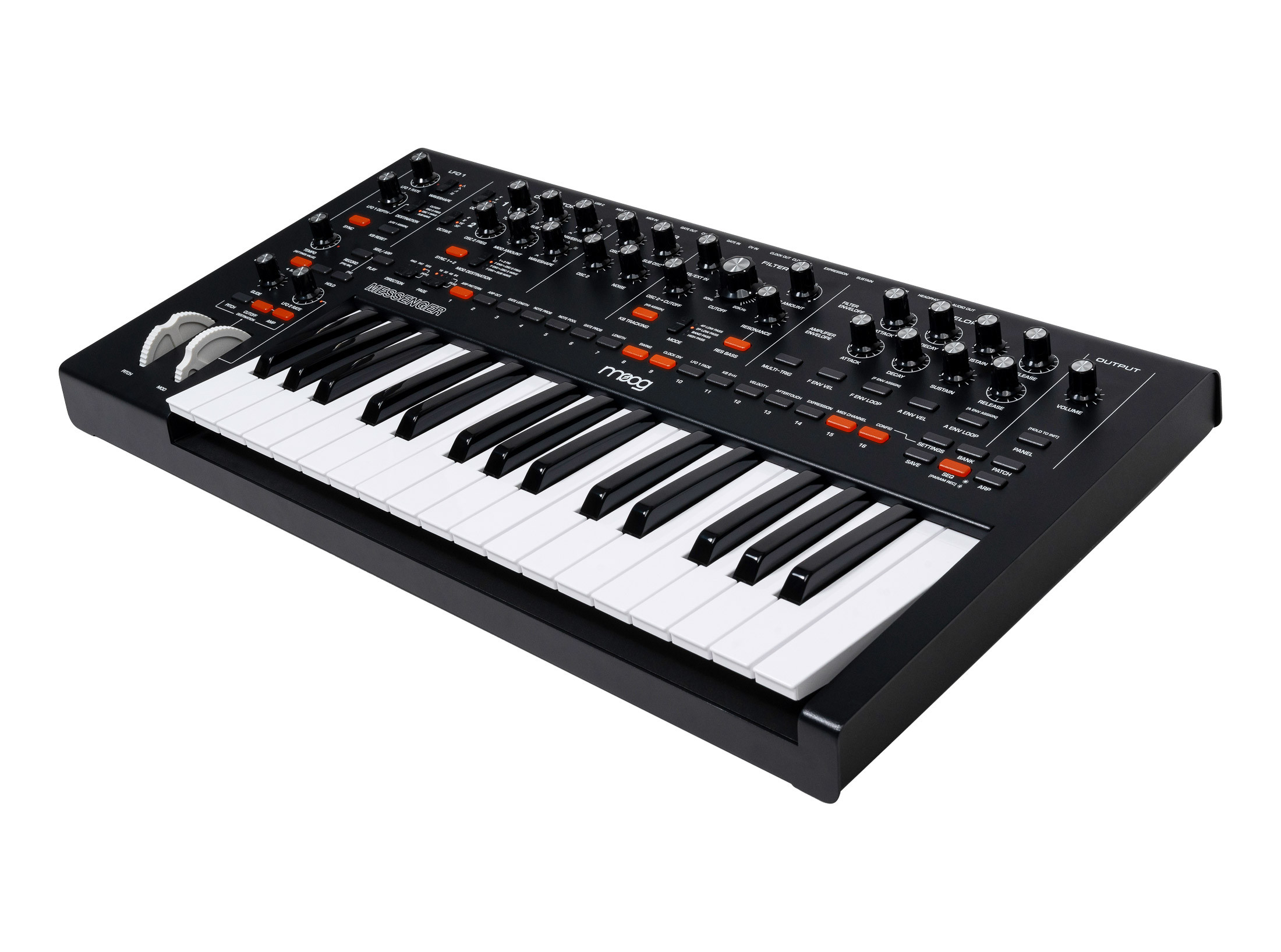 Moog Messenger Monophonic Analog Keyboard Synthesizer