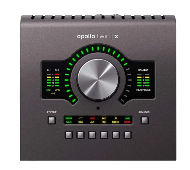 Universal Audio Apollo Twin X Heritage Edition Audio Interface w/ DUO Processing (Desktop/Mac/Win/TB3)