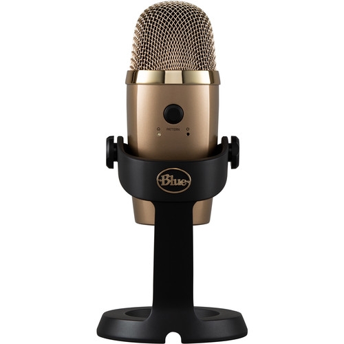 Blue Yeti Nano Multi-Pattern USB Condenser Microphone (Cubano Gold)