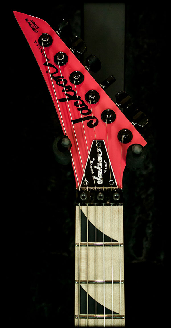 Jackson Custom Select Soloist SL2H Maple FB Electric Guitar - Special Edition Pink