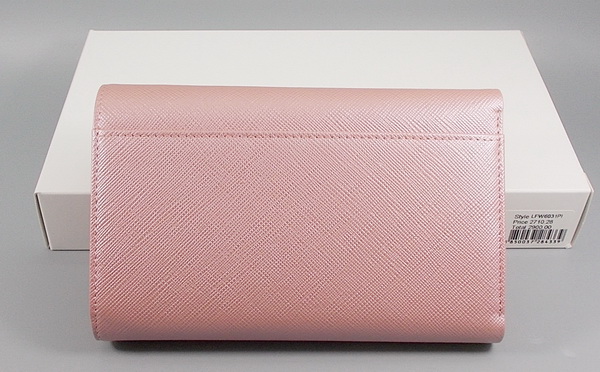 กระเป๋าสตางค์ LOUIS FONTAINE กะปิอ่อนเมทาลิก ใหม่ แท้