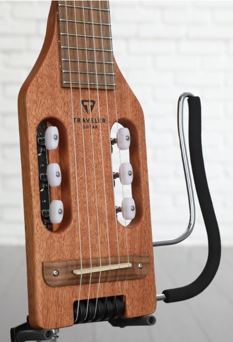Traveler Guitar Ultra-Light Nylon - Natural Mahogany