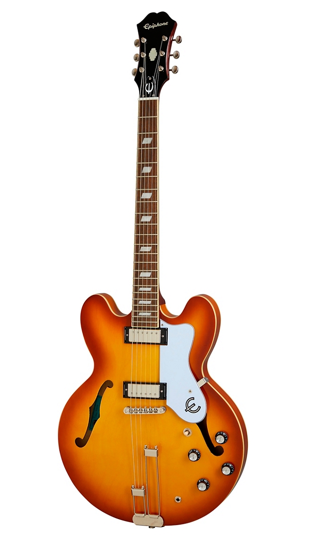 Epiphone Riviera Semi-hollowbody - Royal Tan,Sparkling Burgundy