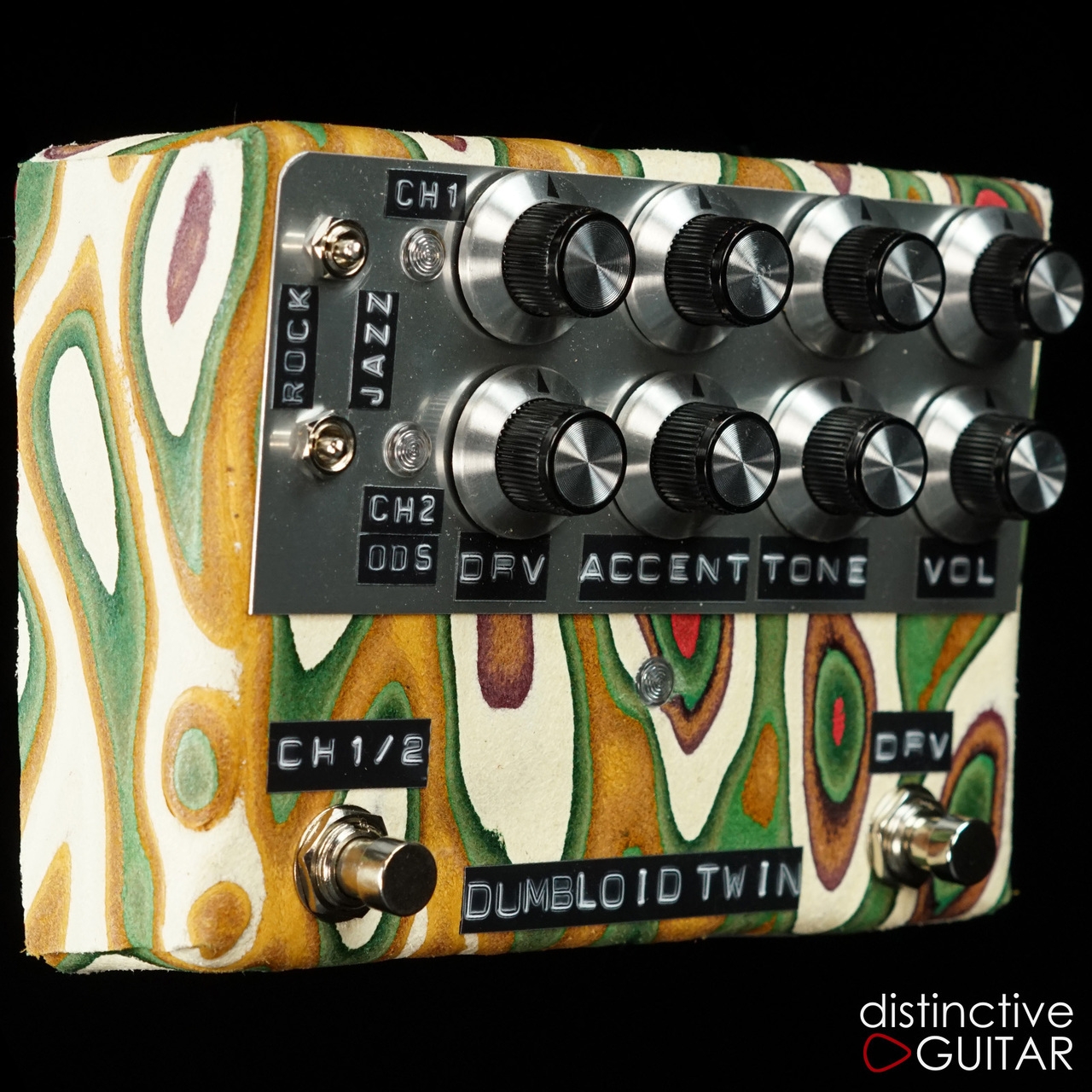 Shins Music Dumbloid Twin RF Special / EJ ODS Sukimo Leather Red FLower #1217