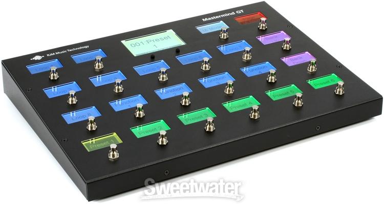 RJM Music Mastermind GT/22 - 22-button Midi Controller Pedal