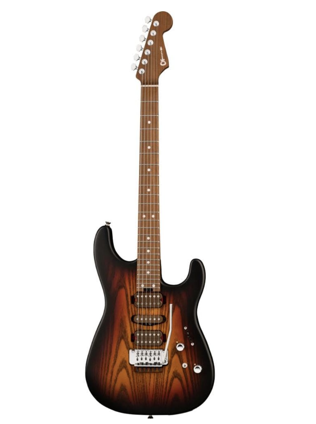 Charvel Guthrie Govan Signature MJ San Dimas SD24 CM HSH Electric Guitar - 3-tone Sunburst