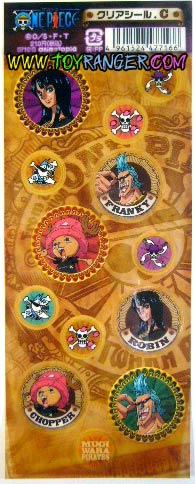 สติ๊กเกอร์ใส One Piece C (แท้)
