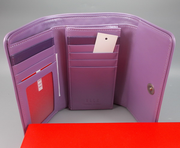 กระเป่าสตางค์ ELLE ม่วง ใหม่ แท้