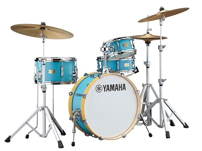 Yamaha Stage Custom Hip 4-Piece Shell Pack Matte Surf Green