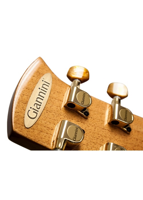 Giannini GSCRA PRO CEQ B-BAND Hand Built Acoustic Electric Guitar - Natural