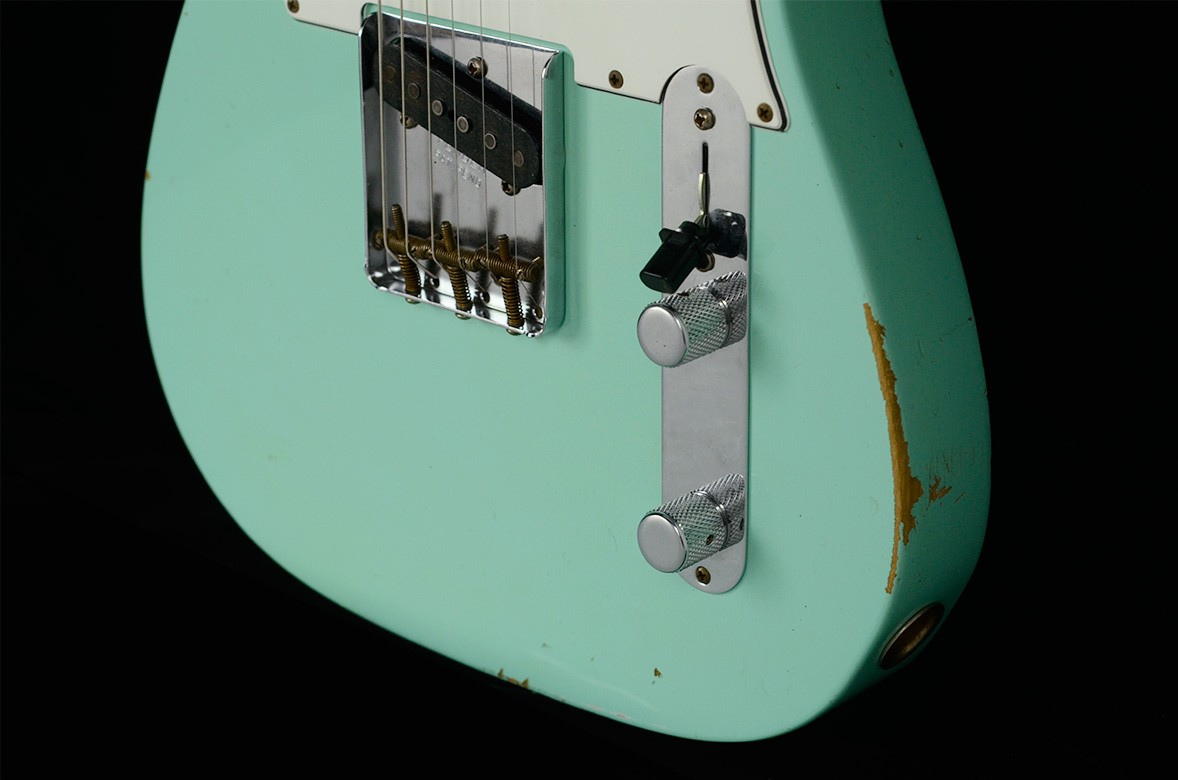 Fender Custom Shop 1959 Esquire Relic - Surf Green R63843