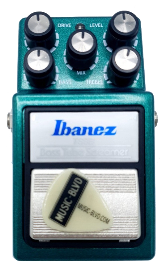 Ibanez 9 Series TS9B Bass Tube Screamer Overdrive Bass Effects Pedal Green