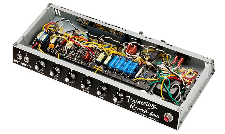 Fender 64 Custom Princeton Reverb 12W 1x10 Tube Guitar Combo Amp Black