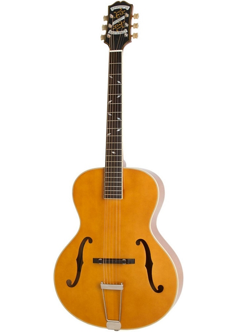 Epiphone Masterbilt Century Collection Zenith Classic F-Hole Archtop Acoustic-Electric Guitar - Vintage Natural