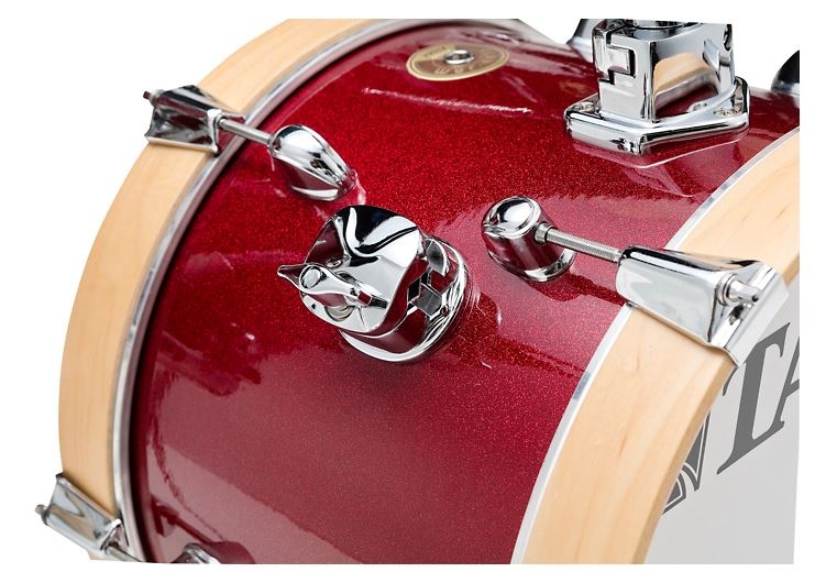 TAMA Club-JAM Flyer 4-Piece Shell Pack With 14 Bass Drum Candy Apple Mist