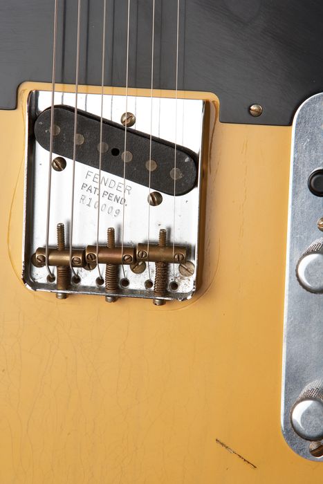 Fender Custom Shop Paul Weller Masterbuilt 1951 Nocaster Light Relic Electric Guitar Aged Blonde