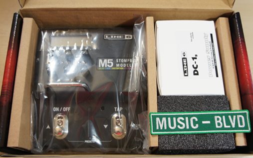 Line 6 M5 Stompbox Modeler Guitar Multi Effects Pedal