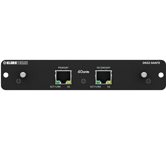 Klark Teknik DN32-DANTE 32-Channel Dante Expansion Card for M32 Console