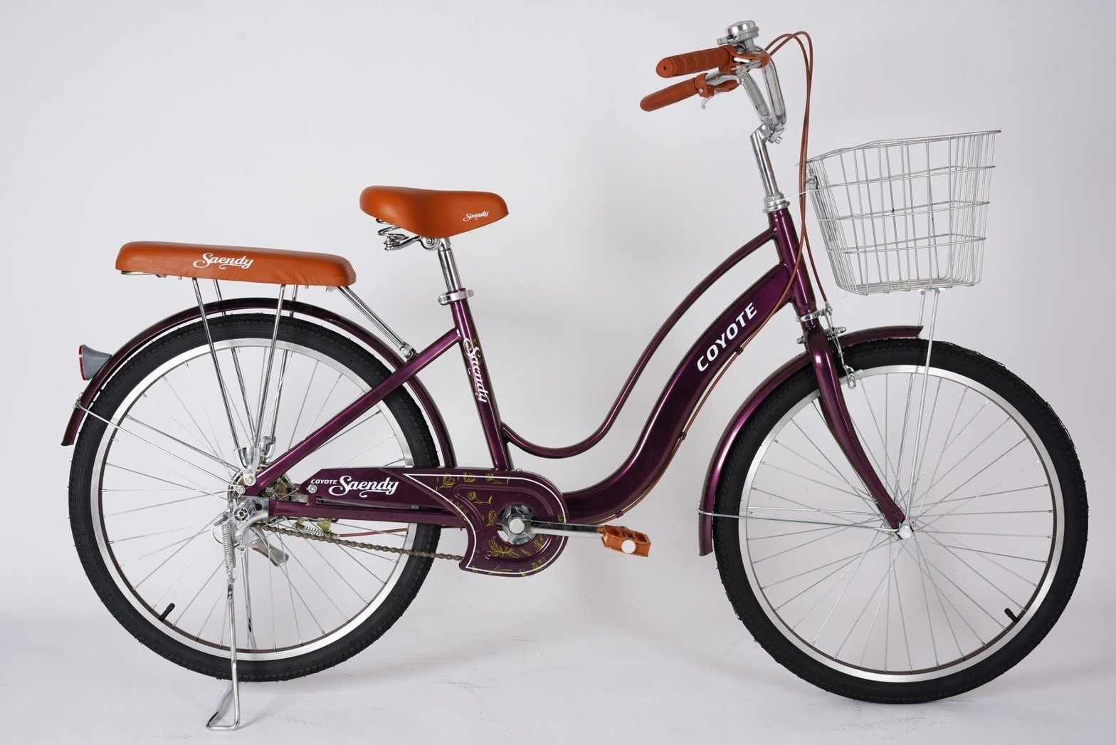 [หมด]รถจักรยานแม่บ้าน Coyote Seandy 24 นิ้ว ทรงวินเทจ แม่บ้านญี่ปุ่น น่ารัก