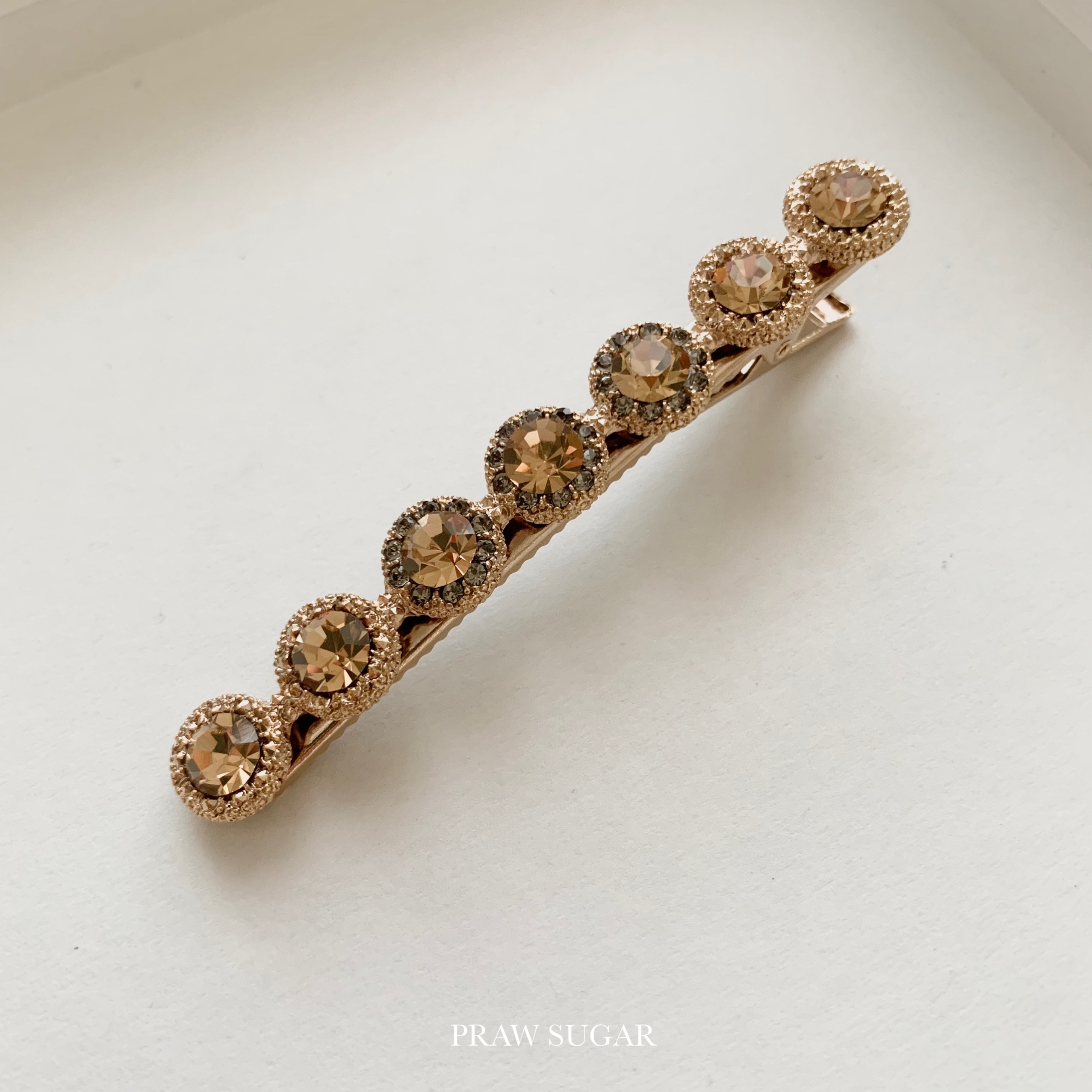 Gorgeous Swarovski Hairclip - กิ๊บติดผมสวยหรูคริสตัลสวารอฟสกี้ (มี 11 สี)