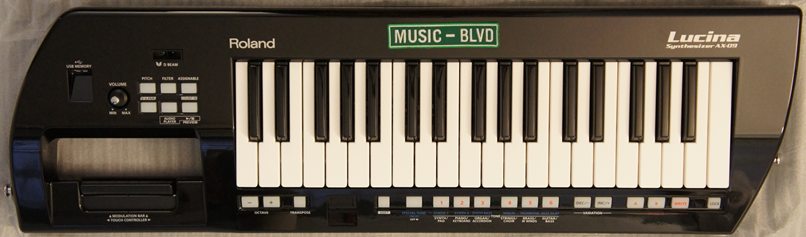 Roland Lucina AX-09 Shoulder Synthesizer (Black Sparkle)