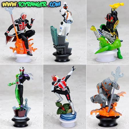 Chess Piece Collection R Kamen Rider Vol.1 Lot JP (แท้)