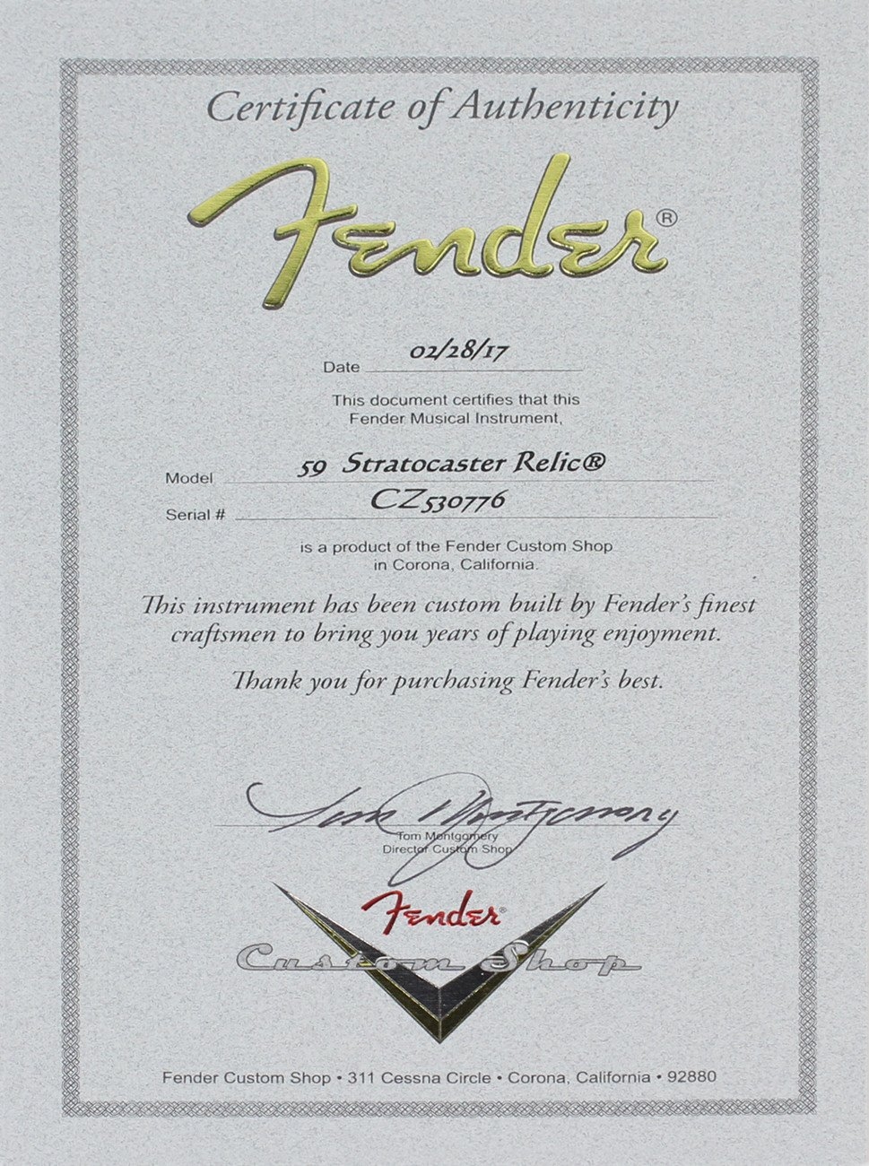 Fender Custom Shop 1959 Heavy Relic Stratocaster - Aged Sea Foam Green - NAMM