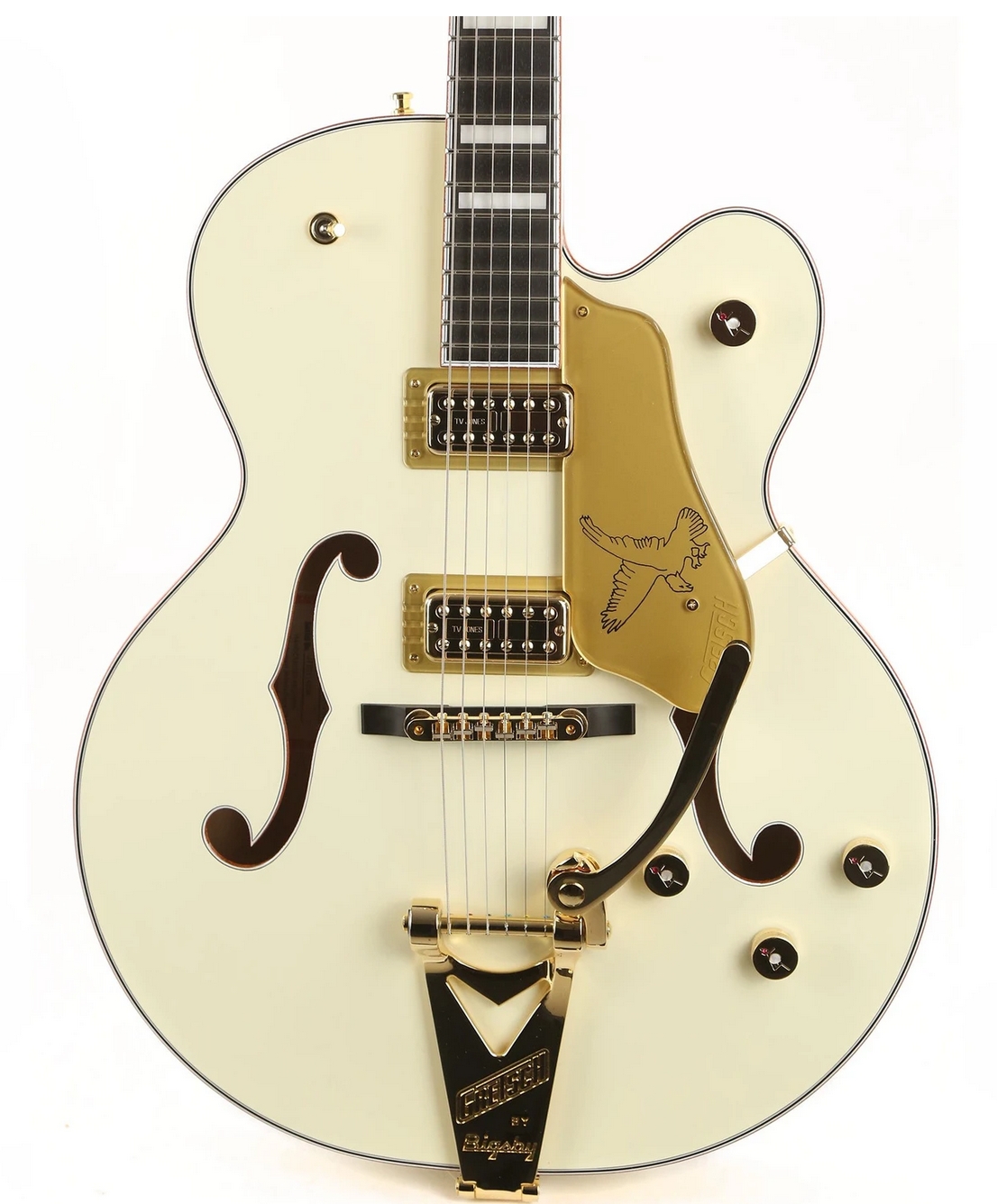 Gretsch G6136T-MGC Michael Guy Chislett Signature Falcon Vintage White