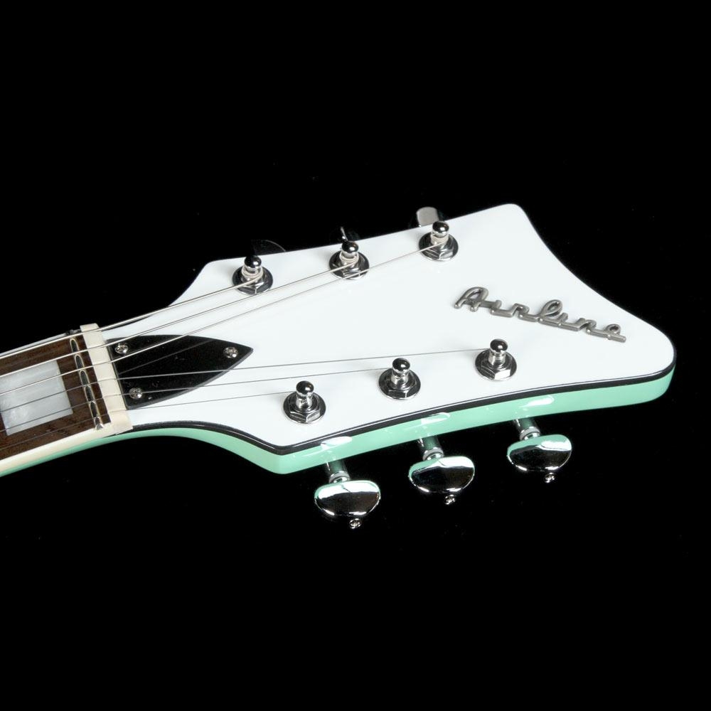 Eastwood Airline Map Colin Newman Signature Electric Guitar - Seafoam Green