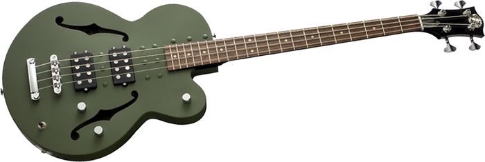 Normandy 4-String Archtop Electric Bass Guitar