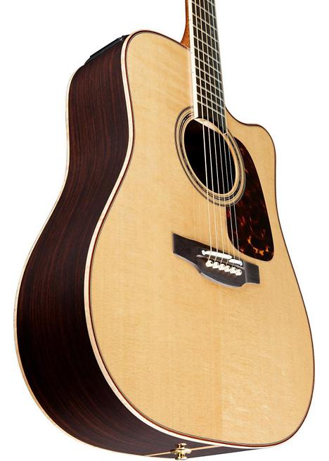 Takamine Pro Series 7 Dreadnought Cutaway Acoustic-Electric Guitar - Natural