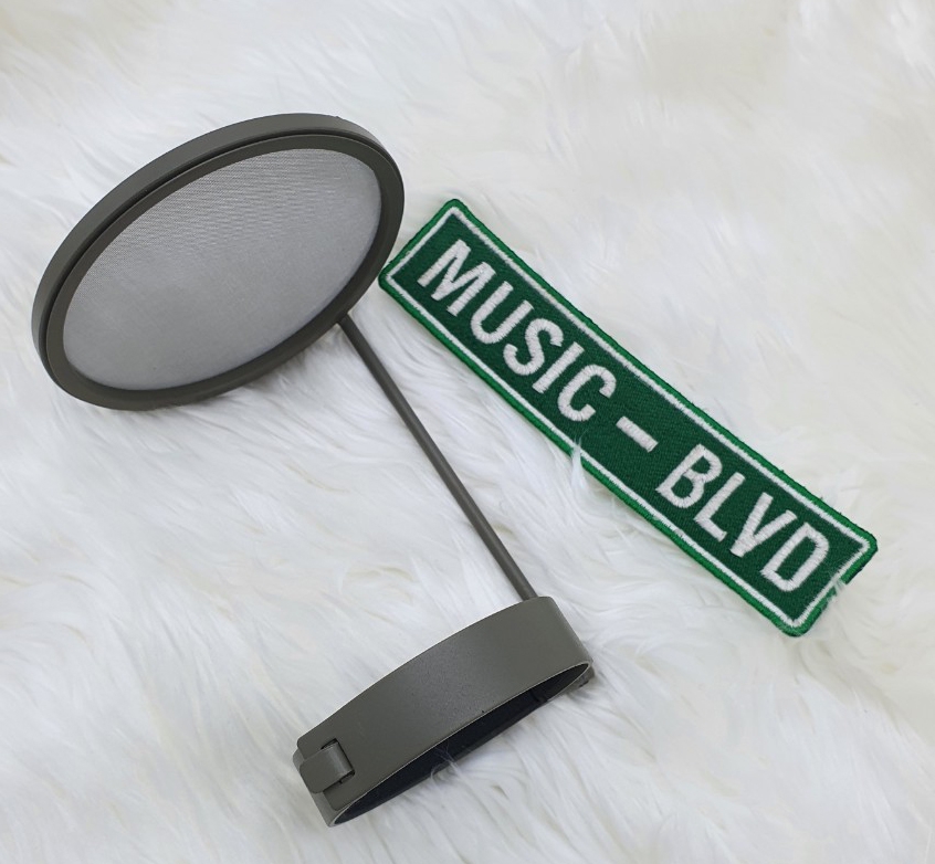 BSW REPOP - Green Pop Filter for RE20 Microphone - Green