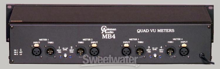 Coleman Audio MBP4 Quad VU Meter Module