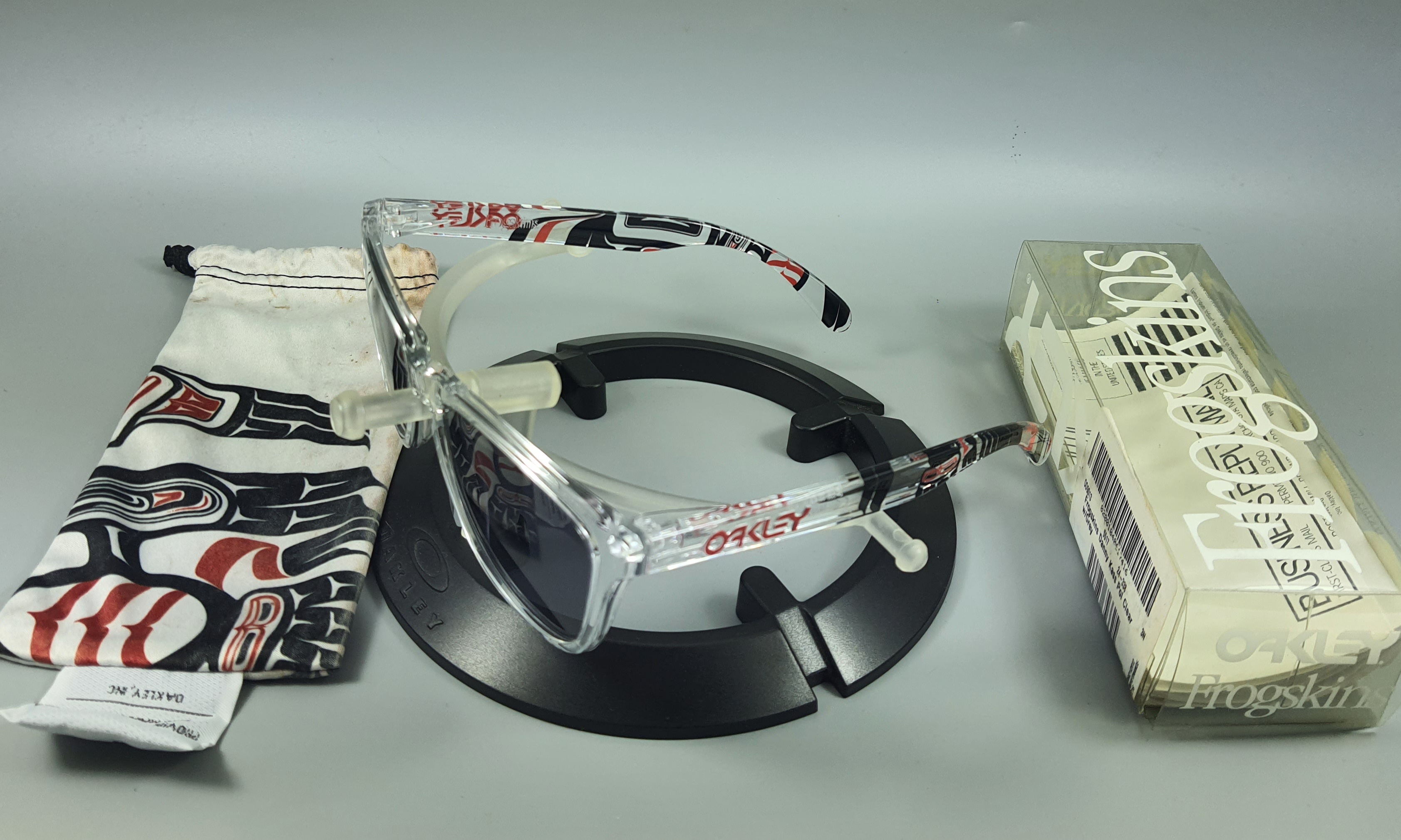 Frogskins danny Kass Pol Clear w/Grey sku. : 24-338