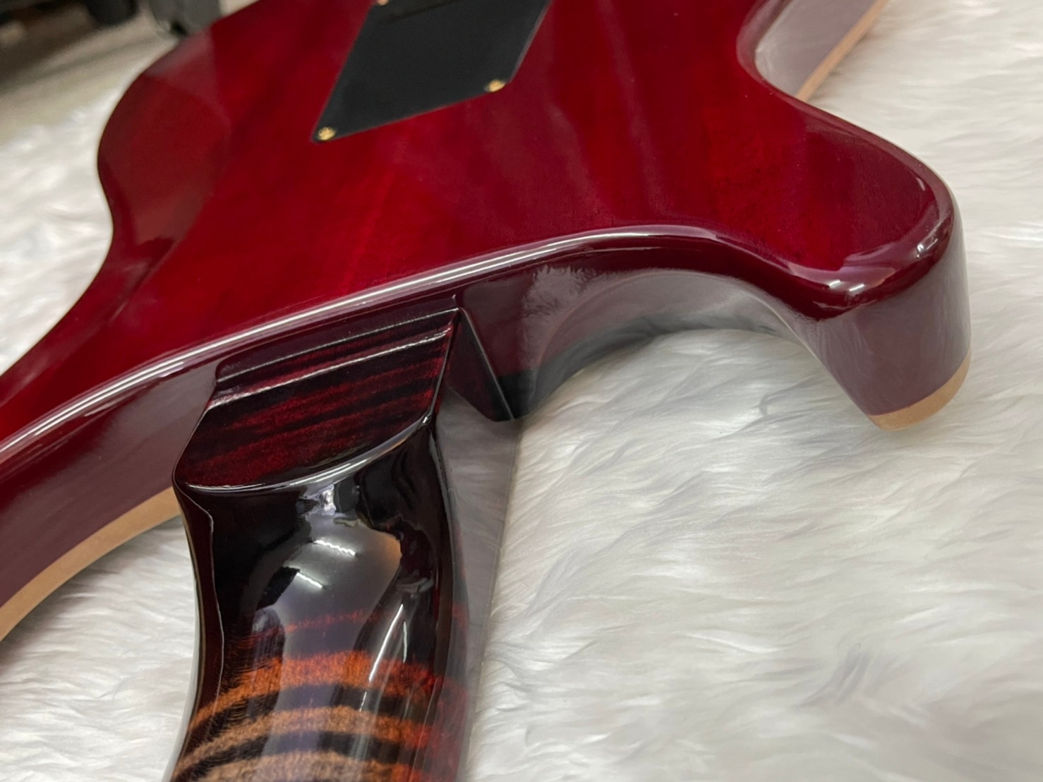 PRS Wood Library 10 Top Special 22 Flame Neck Brazilian Rosewood Charcoal Cherry MB Exclusive