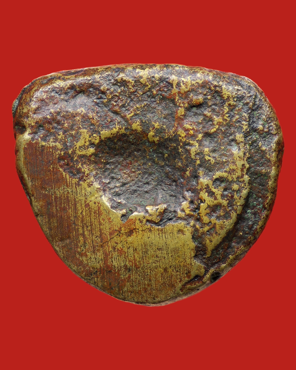 รูปหล่อหลวงพ่อเงิน วัดบางคลาน พิมพ์สี่ชาย จีวรคว่ำ (โชว์พระ)