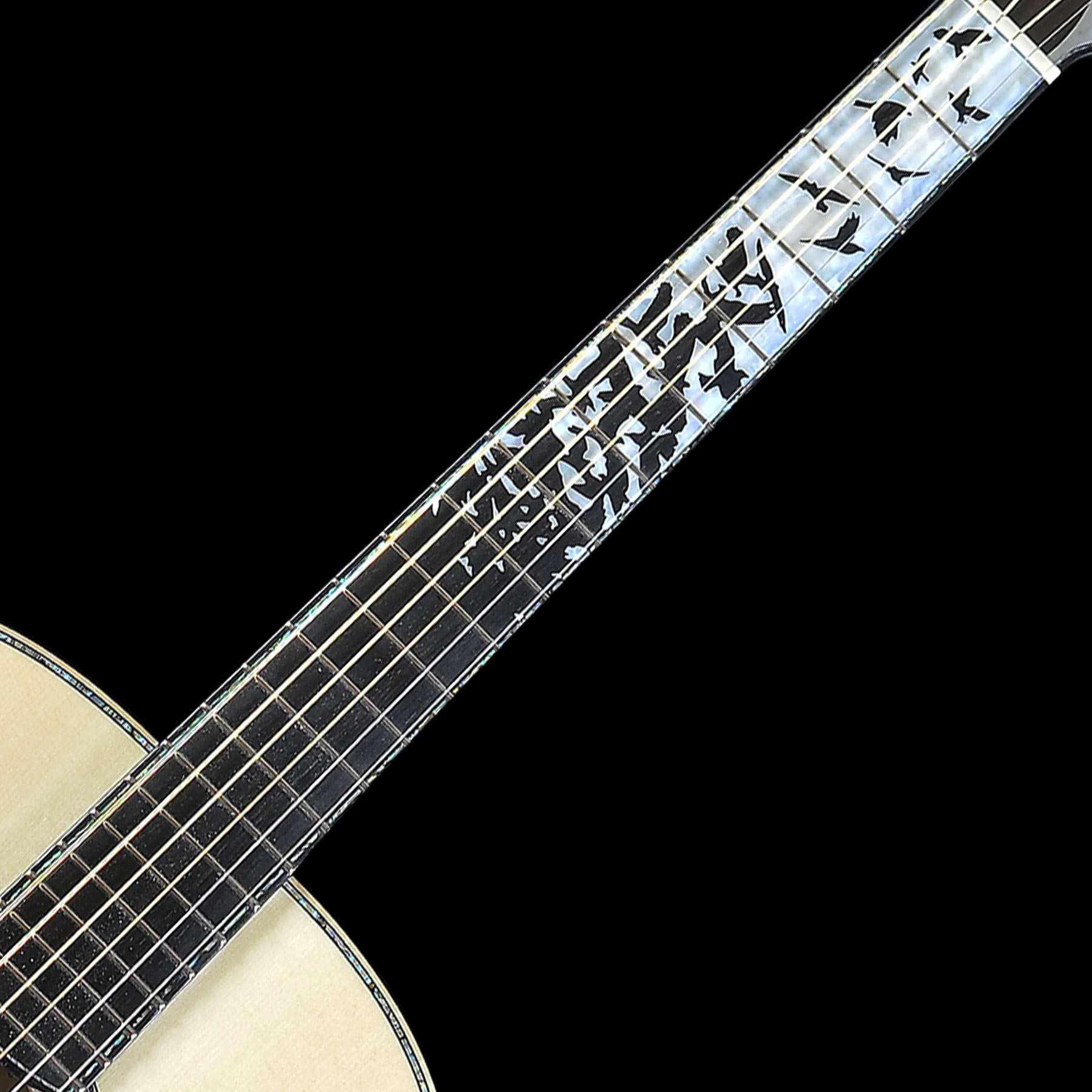 PRS Private Stock Acoustic Tonare Grand Green Nightshade Smoked Burst Maple