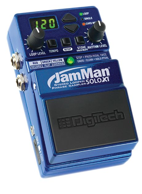 DigiTech JamMan Solo XT - Stompbox Looper with Stereo I/O and Sync