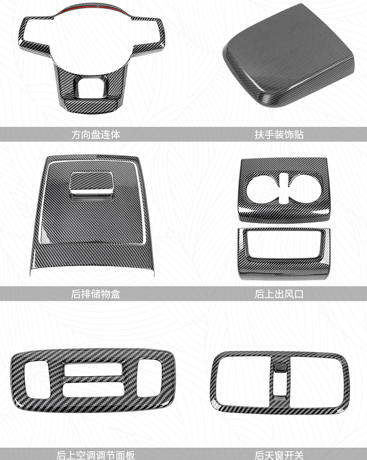 ชุดตกแต่ภายใน ลายเครฟล่า แยกชิ้นขายได้ KIA Carnival KA4(Gen4)