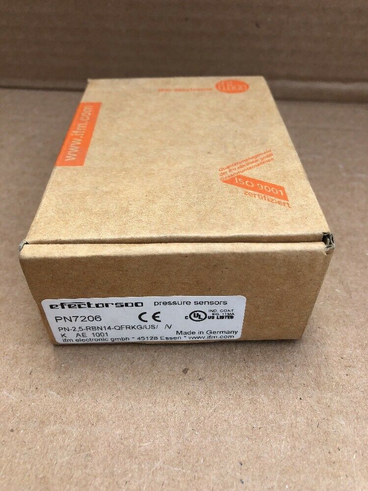PN7206 IFM Efector Digital Pressure sensor New In Original Box