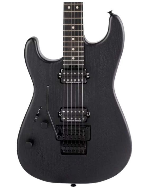 Charvel Pro-Mod San Dimas Style 1 HH FR Sassafras Left-handed Electric Guitar - Satin Black