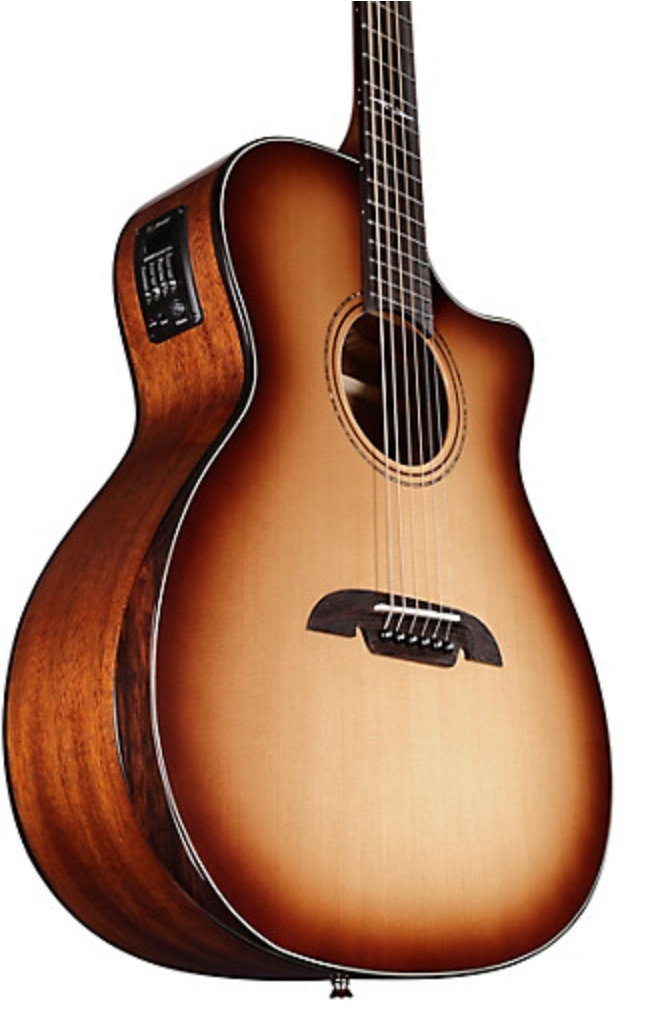 Alvarez AG610CEAR Grand Auditorium Acoustic-Electric Guitar Shadow Burst