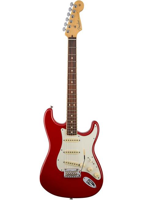 Fender Limited Edition Channel Bound American Standard Stratocaster Electric Guitar - Dakota Red