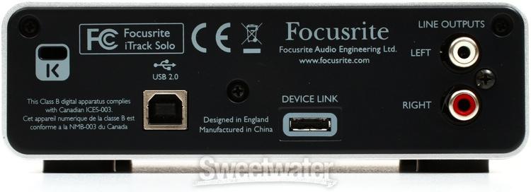 Focusrite iTrack Solo (Lightning)