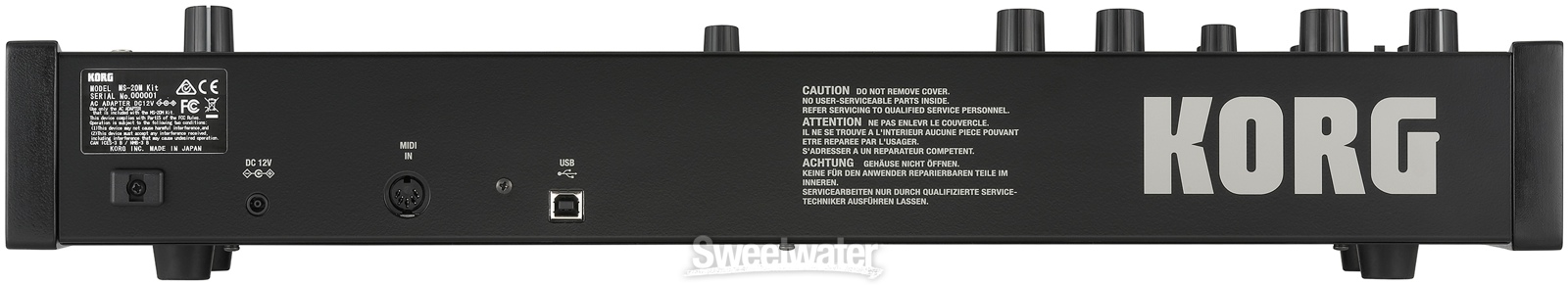 Korg MS-20M and SQ-1 Analog Synthesizer and Sequencer Limited Edition Bundle