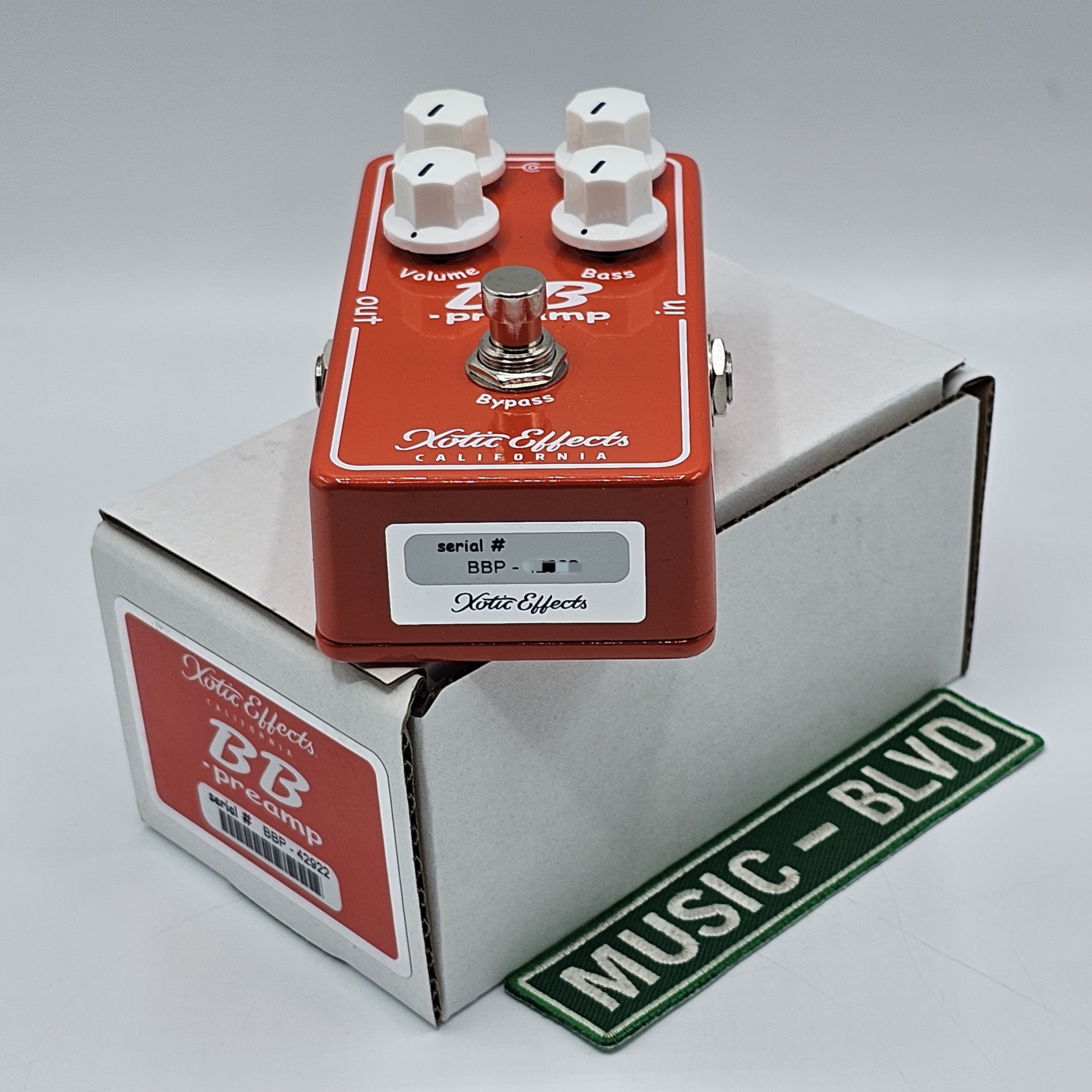 Xotic BB Preamp v 1.5 Pedal