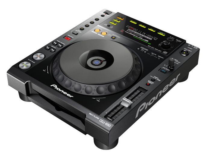 Pioneer CDJ-850 Digital Multi Player (Black) BlackMulti format playback
