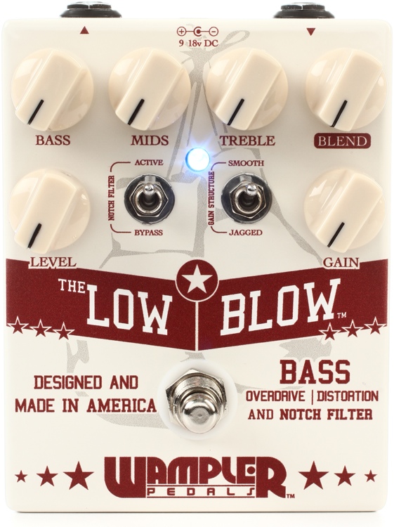 Wampler Low Blow Bass Overdrive/Distortion Pedal