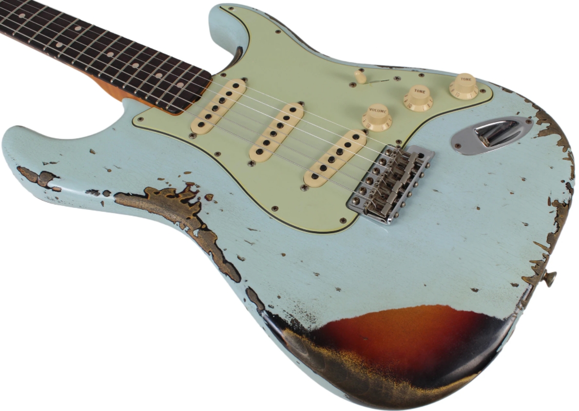 Fender Custom Shop 1961 Stratocaster - Sonic Blue o/ 3TS - Special Run